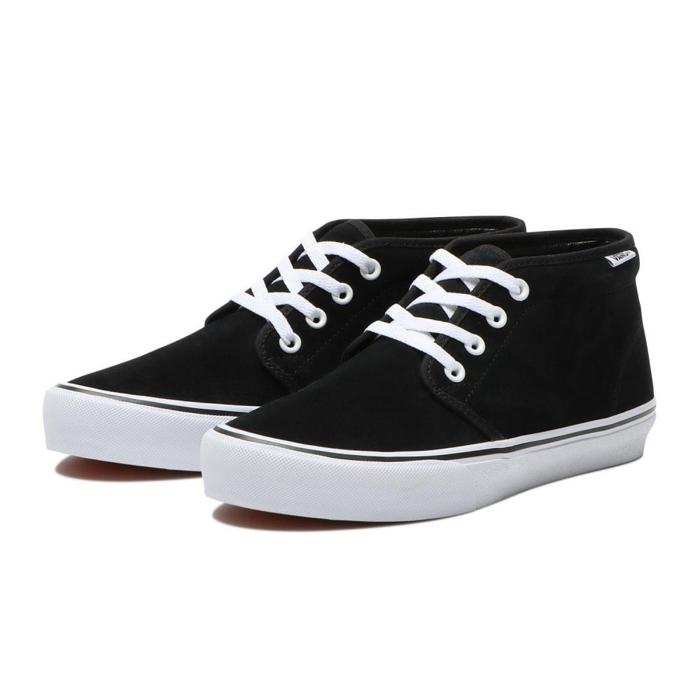 Vans Chukka Black White V49cf Suede Black White