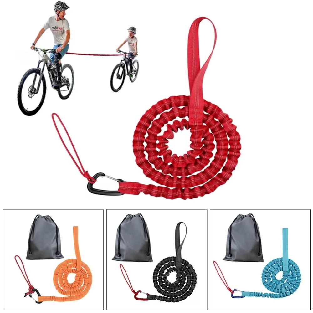 Portable Bicycle Traction Rope Retractable Trailer Rope New Bicycle Tow Rope