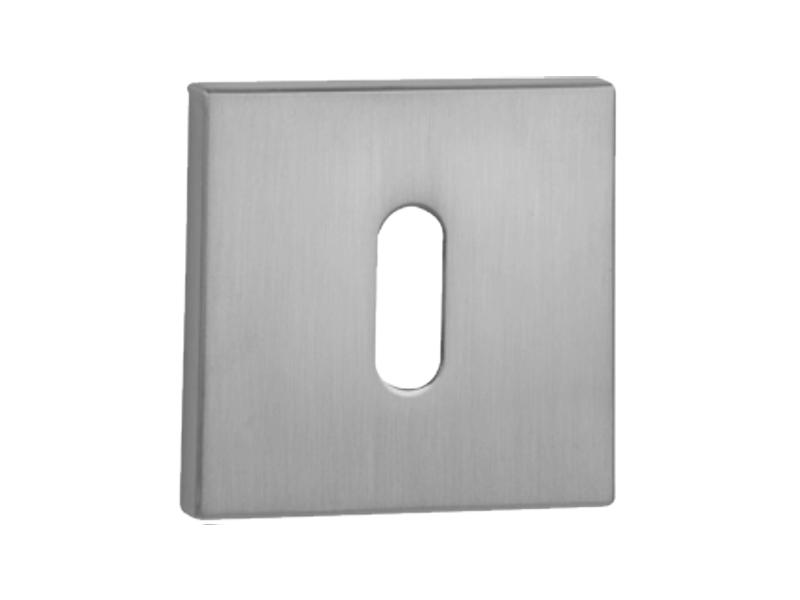 VDS rosette chrome brushed key R67F