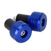 Motorcycle Handlebar Grip End Aluminum Plugs Moto Slider Accessories(Blue)