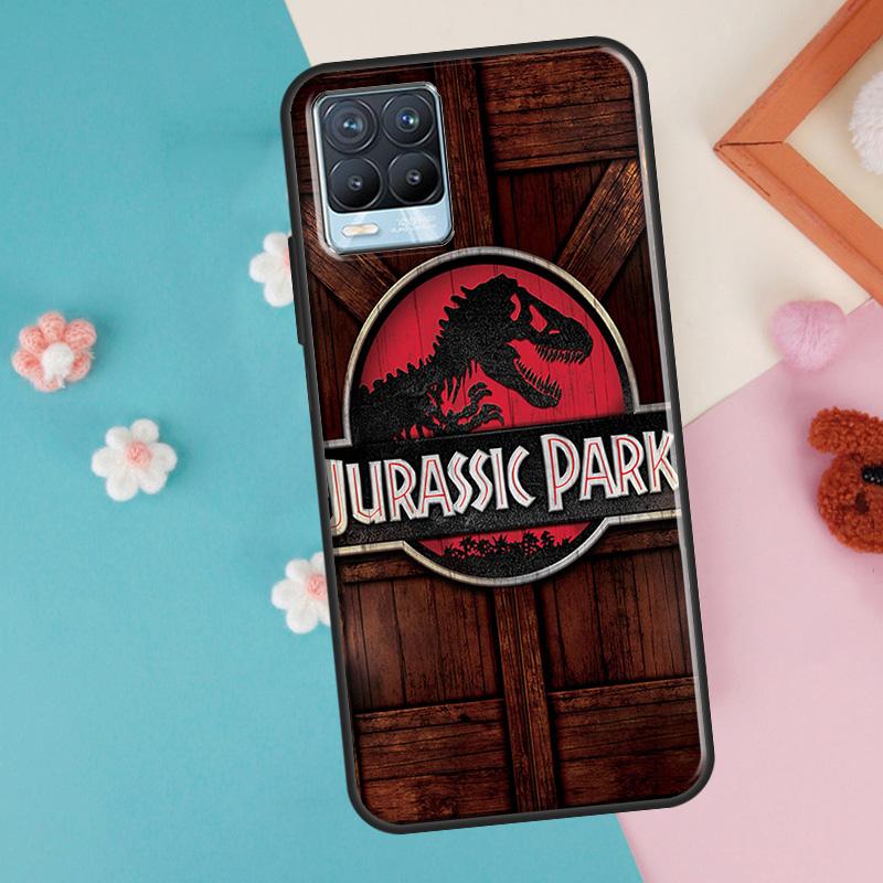 Dinosaur World Jurassic Park For OnePlus 11 10 Pro 10T Nord CE 2 Lite Realme C55 C35 C33 C31 C30 C21Y GT Neo 5 3 2T Case