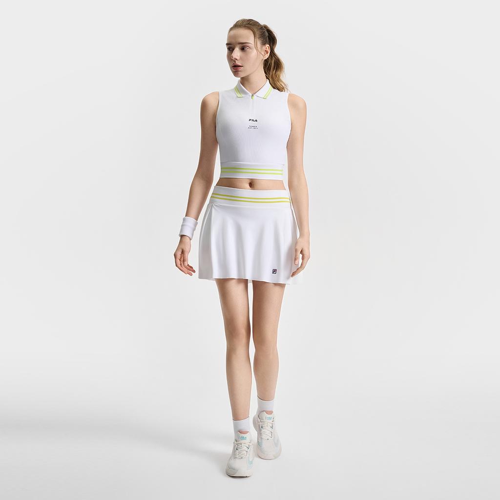 Новые спортивные майки для тенниса FILA Athletics Женские Нефритово-белые WT A11W523126F-WT
