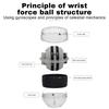 Self Starting Wrist Strength Ball Grip Device - Self Starting Light Counting-