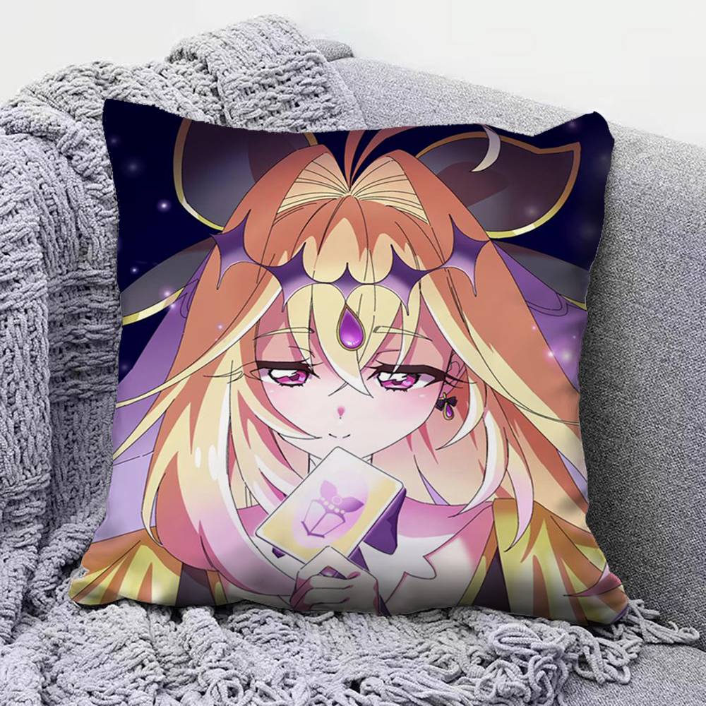 Подушки с изображением персонажей Cure Arcana Shadow Moria Luluka, Чехлы для диванных подушек, Декоративные наволочки на заказ