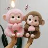 Super Soft Simulation Monkey Doll Cartoon Monkey Stuffed Animals Plush Monkey Toy  Car Decor