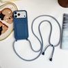 Crossbody Soft Gel case Skin Cover with Card Slots for iPhone 17 Promax/17/17 Pro/16E/16 Pro/15/14 Plus/13/12 Pro