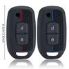 Силиконовый чехол-брелок для автоключей, подходит для Renault Kwid Kadjar Captur Megane Sandero Stepway Logan Clio 5 Arkana
