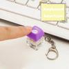 Fidget Toys Keyboard Adult Kids Keychain Stress Relief Toy Exercise Wrist Stress Relief