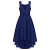 Girls Sleeveless Dress Kids Princess Pageant Wedding Bridesmaid Party Dress First Communion Dress