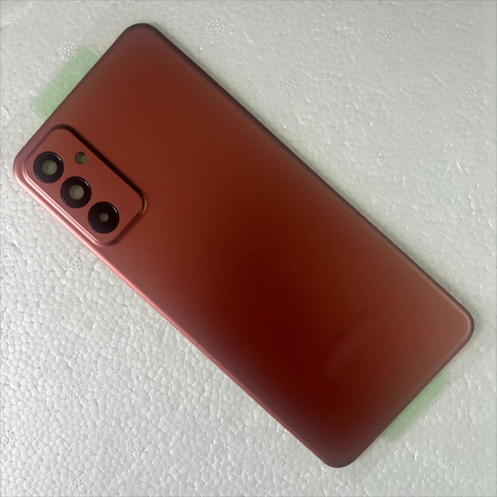 Задняя крышка для Samsung Galaxy M23 5G M236 Задняя крышка корпуса аккумулятора с заменой объектива камеры