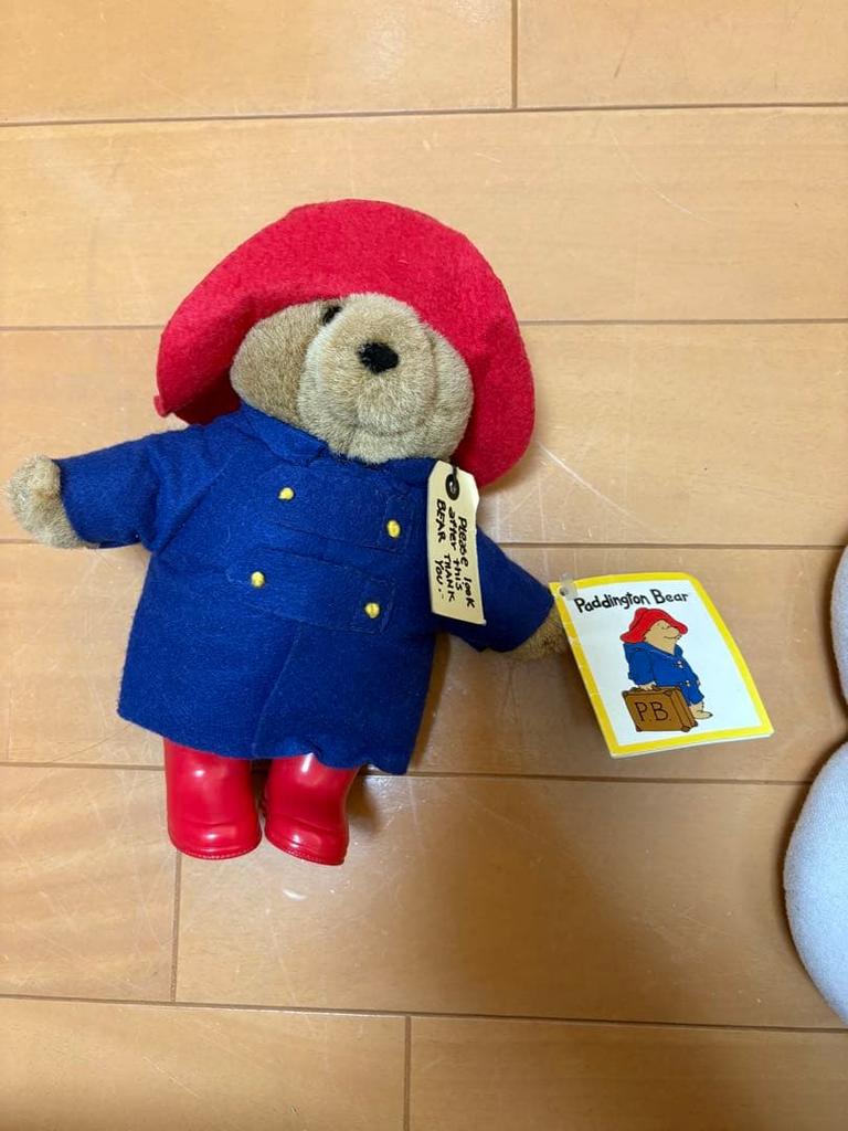 [USED] Paddington Bear Plush Toy, Red Boots, UK Exclusive, Teddy Bear