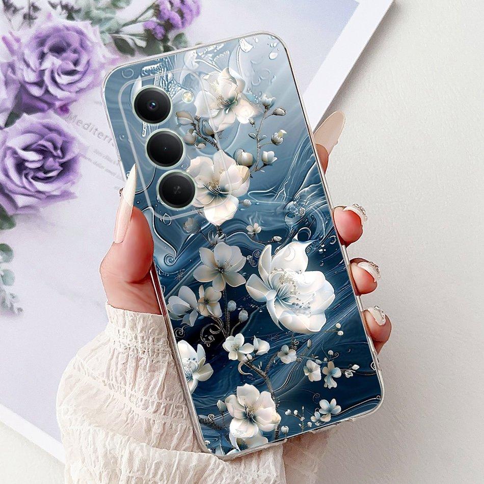 For Xiaomi Redmi 15 5G Note 15R Elegant Floral Butterfly Phone Case For Redmi Note15R Redmi15 5G Soft Silicone TPU Cases