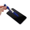 Reading Students Stationery Stylus Pen Ballpoint Pen with LED Light Cellphone Holder Writing Pen