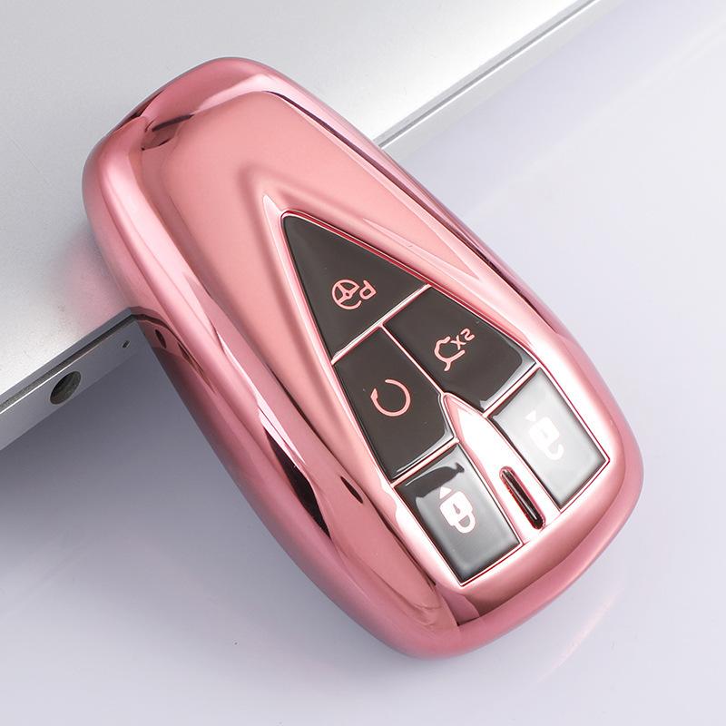 Чехол для дистанционного ключа из ТПУ с 3, 4, 5 кнопками для Changan CS35 Plus CS55 Plus CS75 Plus 2019 2020, защитный чехол для ключей, держатель для сумки