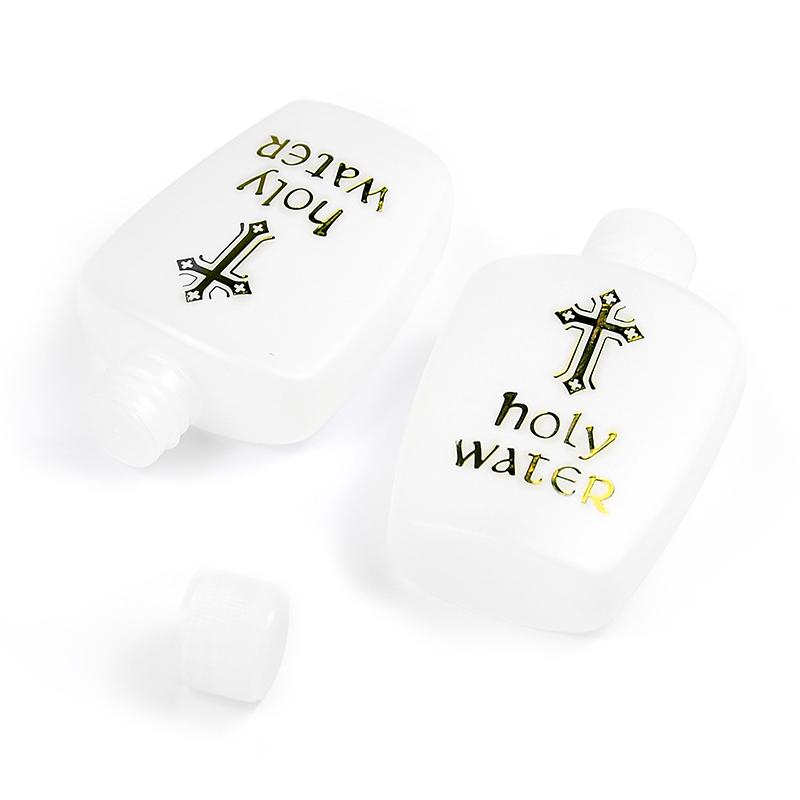 2/3 шт. креативная бутылка для святой воды с узором в виде креста Иисуса, прочная портативная долговечная бутылка для святой воды для церкви