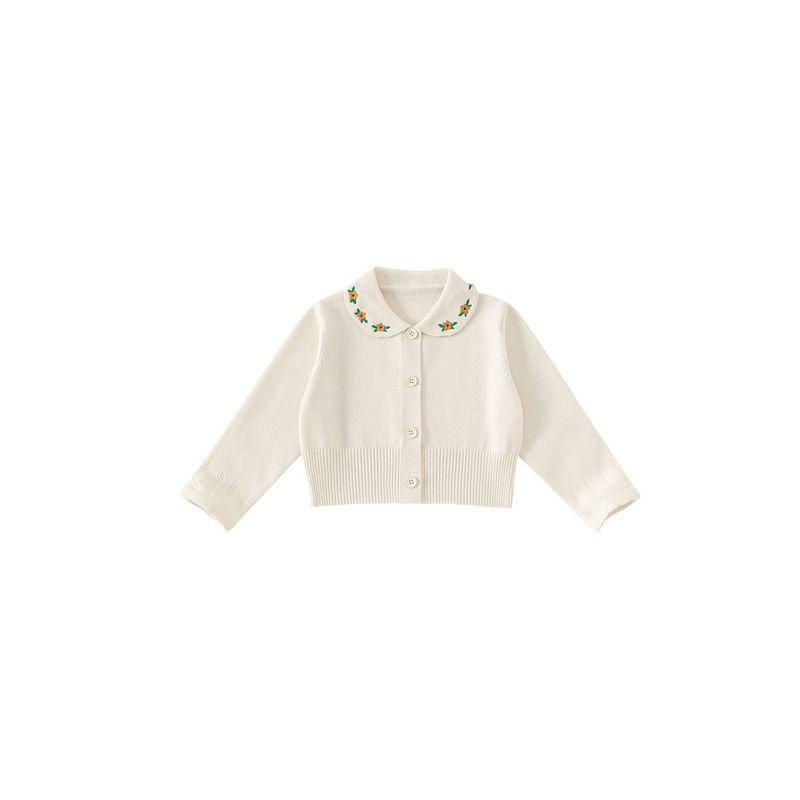 Insbobo Girls' Sweater 2026 Spring New Stylish College Style Knitwear for Girls, Beautiful Outerwear for Girls