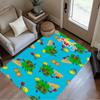 Colorful Creatures Floor Mat Perfect for Decorate room Living Rooms Dormitory Study room Anti-slip Rug Office home decor