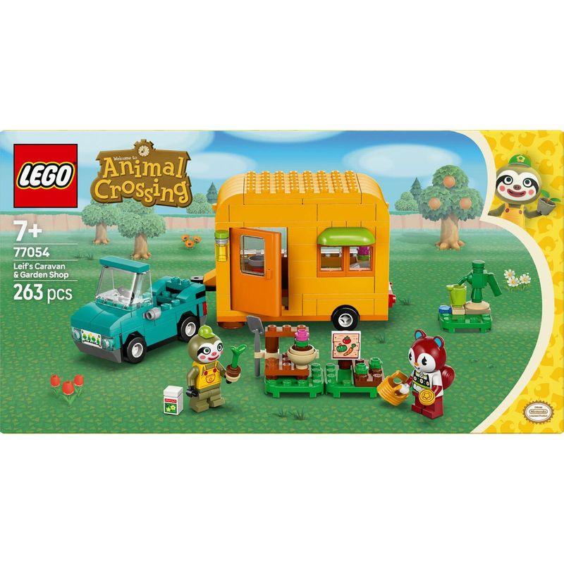 LEGO Animal Crossing Караван и Садовый магазин Лейфа