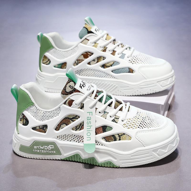 2024 Новые мужские кроссовки, модные универсальные дышащие спортивные кроссовки для бега, мужские повседневные кроссовки на платформе для тренировок по теннису на открытом воздухе