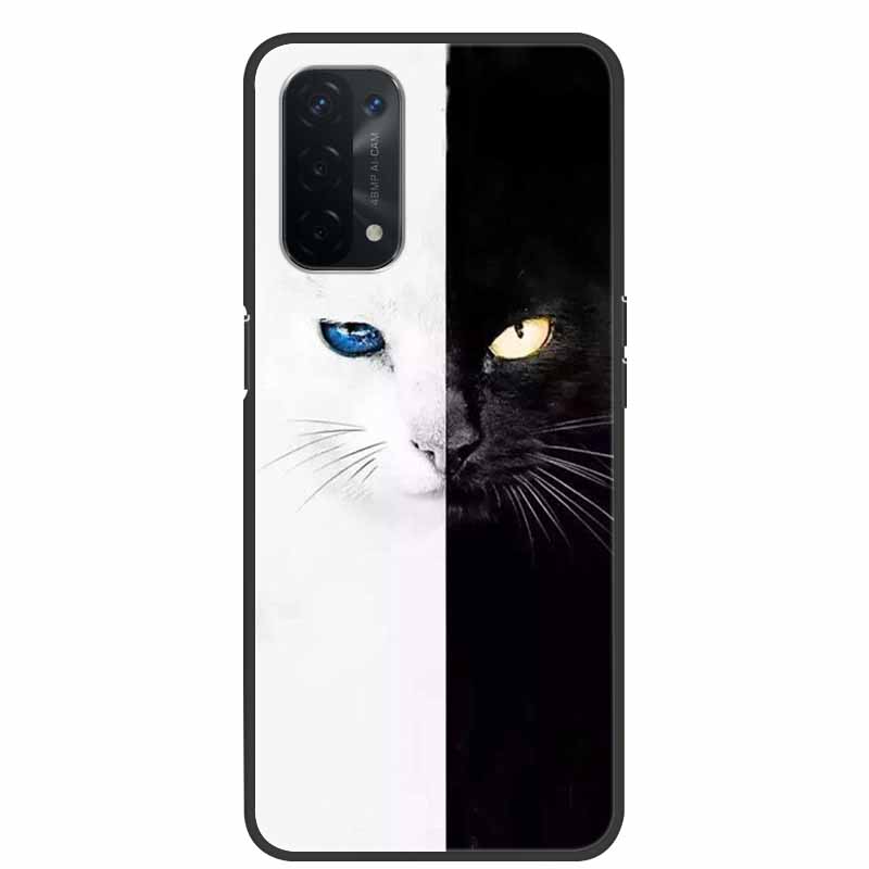 Чехол для Oppo A54 5G Мраморный Мягкий Силиконовый Задний Чехол для Телефона Oppo A55 5G Чехол OppoA54 A54 A55 4G 5G 2021 Coque Funda Сумка