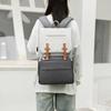 Solid Nylon Mom Backpack Zipper Casual High-quality Bags for Women  Fashion New Style Mom and Baby Bags Large Capacity
