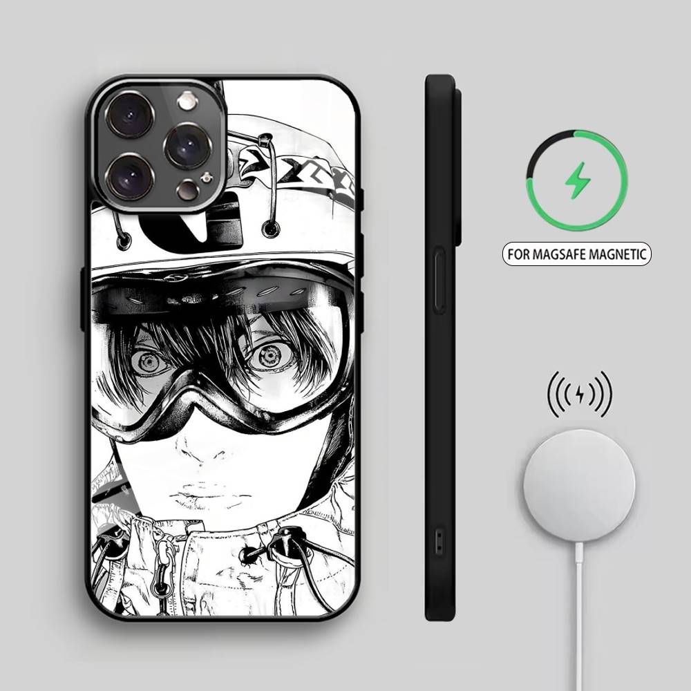 The C-Climber K-K2 Phone Case For iPhone17,16,15,14,13,12,11 Plus,Pro Max Magnetic For Magsafe Wireless Charging