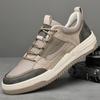 Модные мужские кроссовки из натуральной кожи, новые легкие повседневные туфли для мужчин, новые модные мужские кроссовки для треккинга, горячая распродажа, обувь для скейтбординга, кроссовки