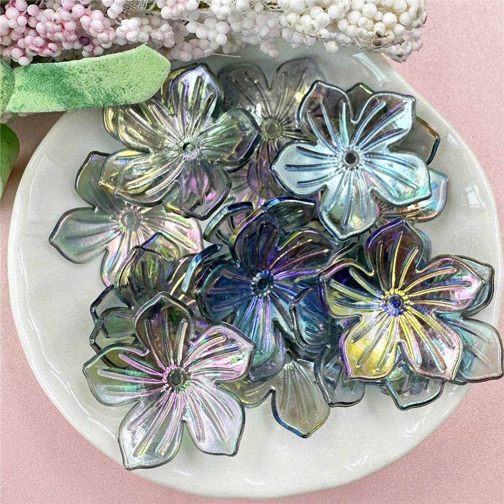 20 шт. для изготовления ювелирных изделий в форме цветка солнца своими руками 22,8 мм браслет ожерелье свободные разделительные бусины акриловые бусины подвески аксессуары