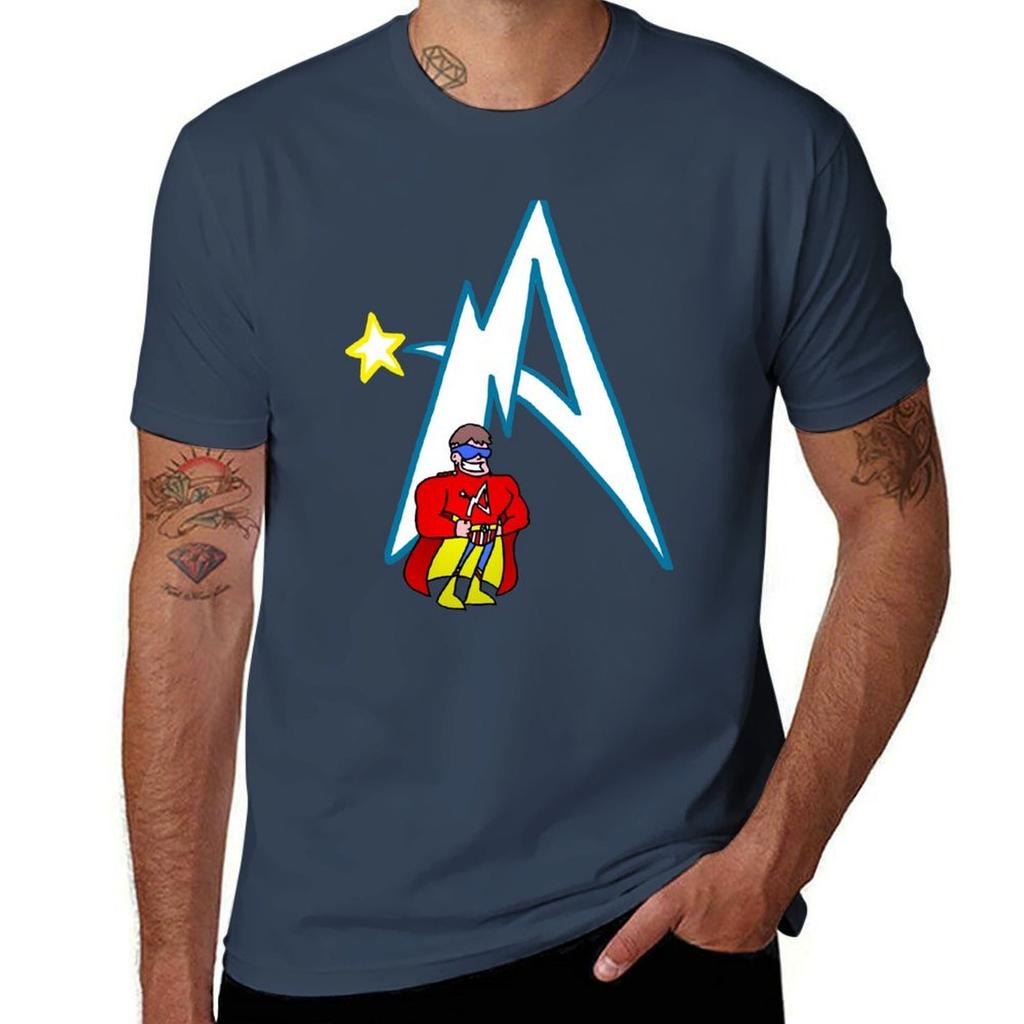 Captain Avenger TShirt Simple Trendy Casual TShirt