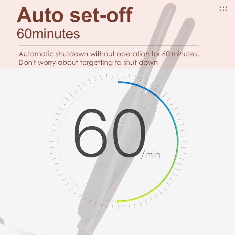 Мини 2 в 1 выпрямитель для волос и щипцы для завивки 9 мм утюжок для выпрямления коротких волос инструменты для укладки керамические щипцы для завивки гофре