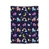 Cartoon Rainbow Unicorn Blanket Fleece Textile Decor  Multi-function Lightweight Throw Blankets for Home Couch Plush Thin Quilt