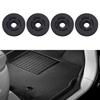 4 Pair 3C08645239B9 Fixing Clips Car Mat Car Caret Floor Holders For VW