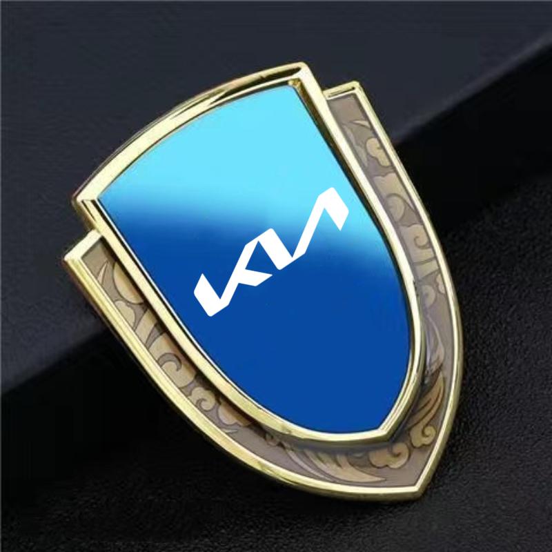 AANJ1 Car Sticker 3D Metal Decal Modification Sticker Suitable for Kia Sportage Ceed Picanto Rio ProCeed Niro 5 3 4 K7 K5 K8 K3 Ray K9