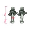 2x 12.9 Level Screw Camber Bolt Nut Car Wheel Alignment Arc Eccentric Screw Adjustment Repair Tool 10mm 12mm 13mm 14mm 15mm 16mm