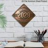 2D Flat, 1pc Vintage 2029 Limited Edition Commemorative Aluminum Sign - Wall-Mounted Retro Metal Plaque Suitable for Office, Conference Room