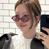 Винтажные Солнцезащитные Очки в Ретро Стиле Женские Овальной Формы Защита UV400 Женские Очки Европейский Американский Стиль Мужские Женские Солнцезащитные Очки