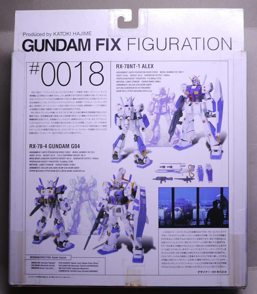 TAMASHII NATIONS GUNDAM FIX FIGURATION # 0018 Alex RX78NT-1