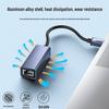 USB-C Gigabit Ethernet Adapter AX88179B – Driver-Free RJ45 Network for Laptops