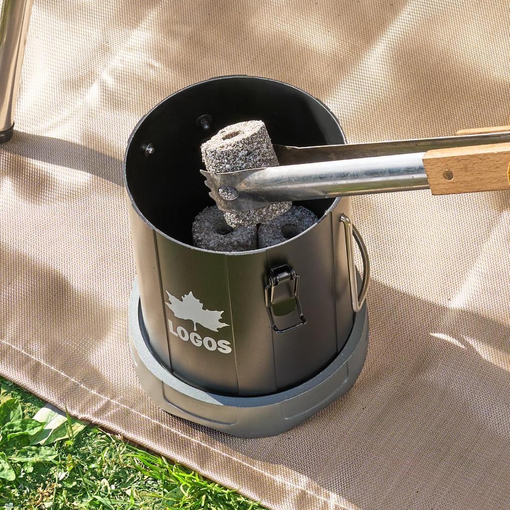 LOGOS Buckle Fire Extinguisher Pot 81063126 Eco-friendly, reusable charcoal, camping, outdoor