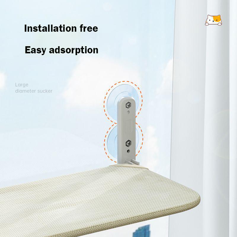 Cat Hammock Super Suction Cup Swing Sun Can Be Removed and Washed Mattress Windowsill Glass Hanging Bed Pet Supplies
