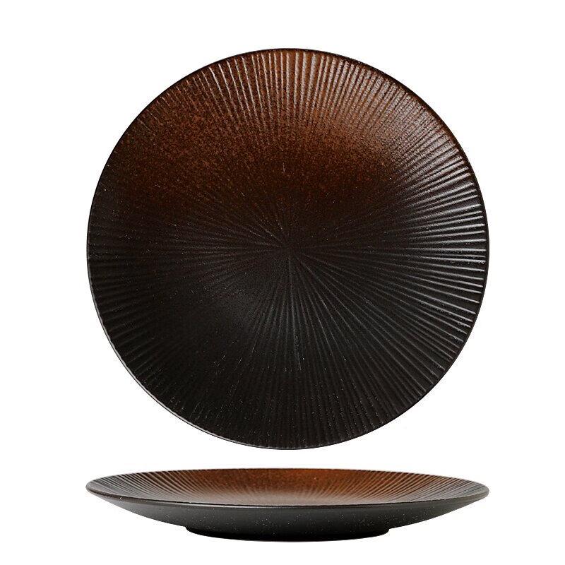 Japanese Style Ceramic Dinner Plate