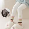 Детские леггинсы, утолщенные колготки для девочек, зимние, осенние, теплые, одежда для маленьких девочек, детские однотонные колготки для детей, детские леггинсы