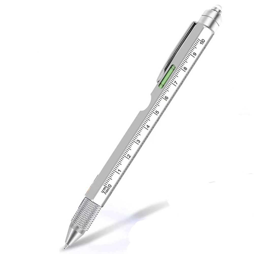 Ruler Multi-Function Pen 8 in 1 Ballpoint Pen Gadget New Multitool Pen