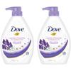 Dove Bravender Hydration Body Wash Lavender Incense, 1L, 2 Korean Cosmetics
