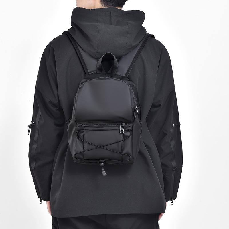 Новый унисекс однотонный водонепроницаемый и дышащий деловой модный повседневный универсальный рюкзак для повседневного использования