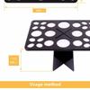 Docolor 26 Holes Makeup Brush Holder Air Drying Rack Multifunction Organizer Shelf Cosmetic Storage Tool Make Up Brusher Stand