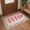 Vintage Tiger Entrance Floor Mat Indoor Outdoor Area Rug Non Slip Bedroom Kitchen Door Mat Home Decoration