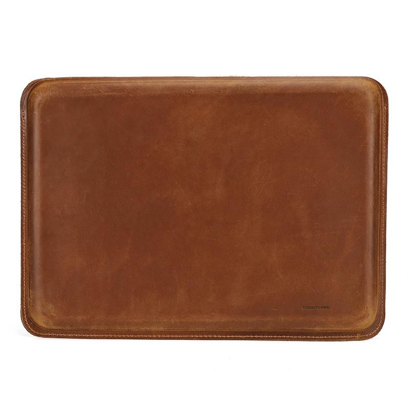 Slim Genuine Leather Laptop Sleeve MacBook Pro 16-inch Air 13-16 Inch Protective Inner Case
