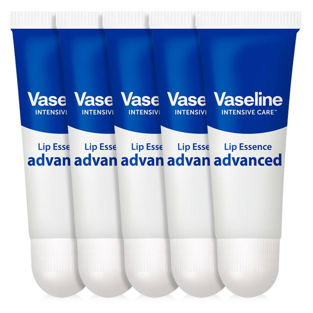 Vaseline Intensive Care Lip Essence, Advanced, 10ml, 5 Pieces