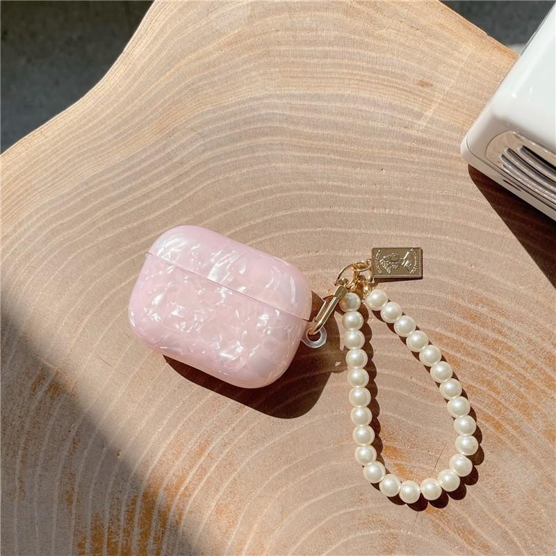 Simple shell pattern AirPods Pro earphone cover for Apple 1/1/1 generation wireless Bluetooth silicone cover pendant